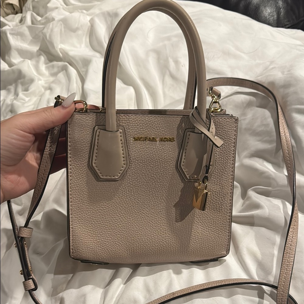 Michael Kors Light Pink Leather XSmall/Small Mercer Tote